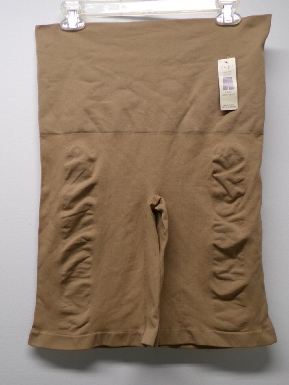 NWT Shape by Cacique Moderate Control High Waist Thigh Slimmer Shaper sz 22/24